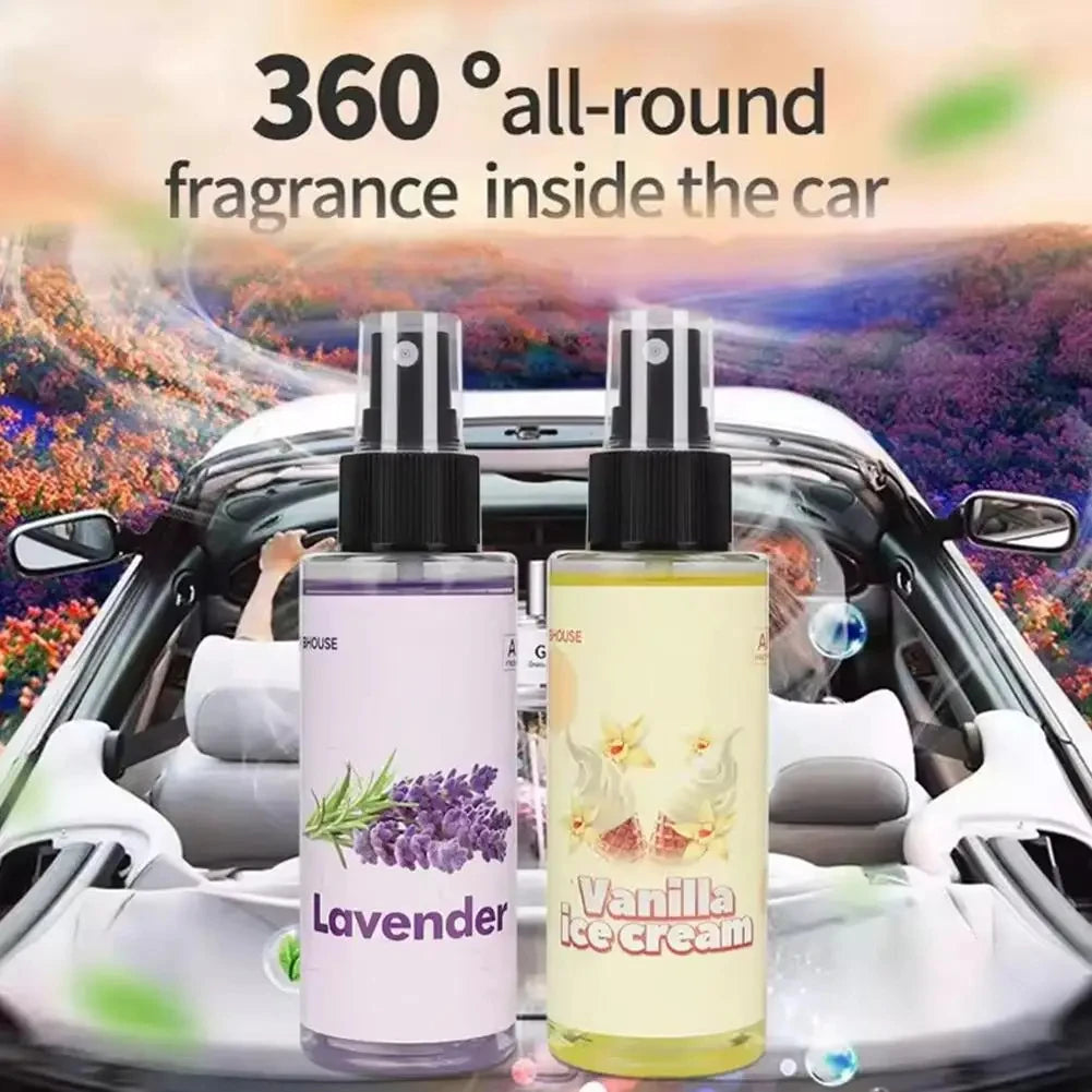 Jzah Shop Car Air Freshener Spray – Long-Lasting Fragrance & Odour Eliminator (100ml)