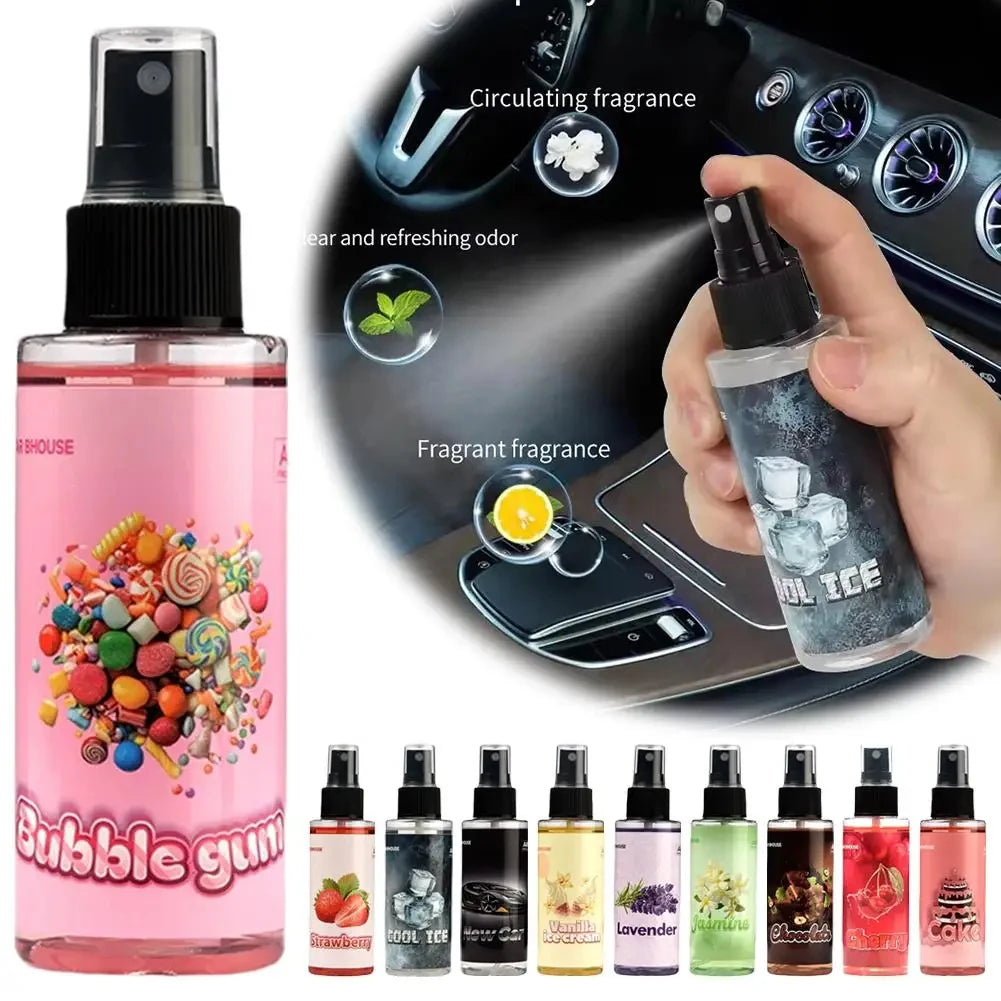 Jzah Shop Car Air Freshener Spray – Long-Lasting Fragrance & Odour Eliminator (100ml)