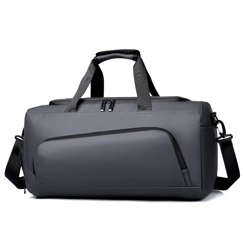 Large Capacity Sports Gym Duffel Bag – Multi-Compartment Travel Bag with Shoe Storage