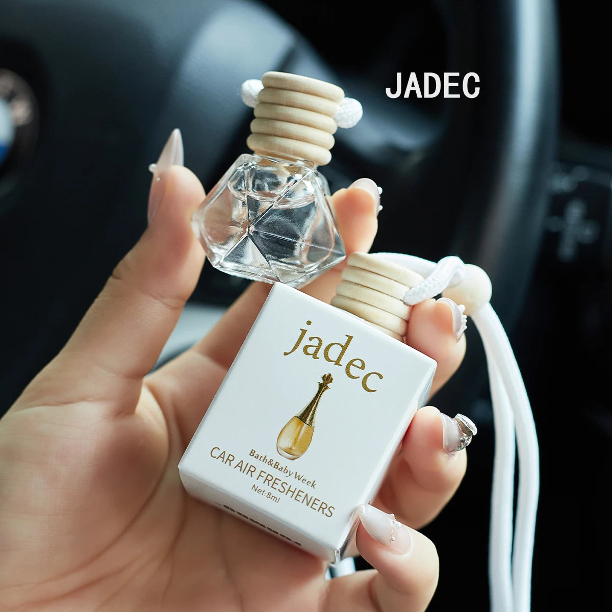 Jzah Luxury Car Air Freshener & Perfume - Long-Lasting Fragrance for Car Interior