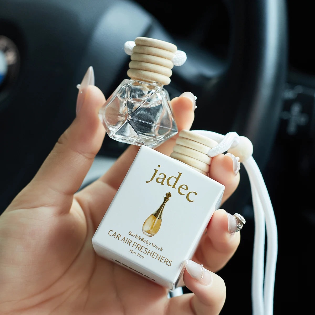 Jzah Luxury Car Air Freshener & Perfume - Long-Lasting Fragrance for Car Interior
