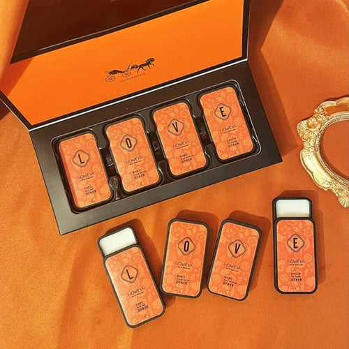 Jzah 4 Piece Solid Perfume Set - Floral & Fruity Scents