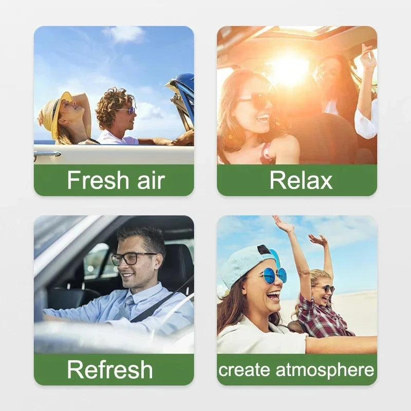 Jzah Shop Car Perfume Refill – Natural Essential Oil Air Freshener for Auto Aroma Diffuser