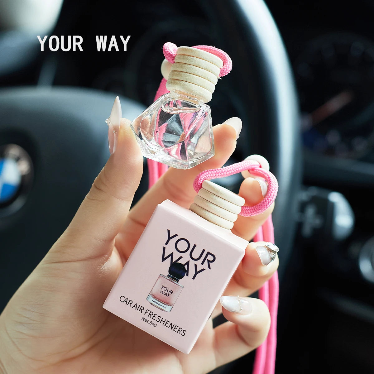 Jzah Luxury Car Air Freshener & Perfume - Long-Lasting Fragrance for Car Interior