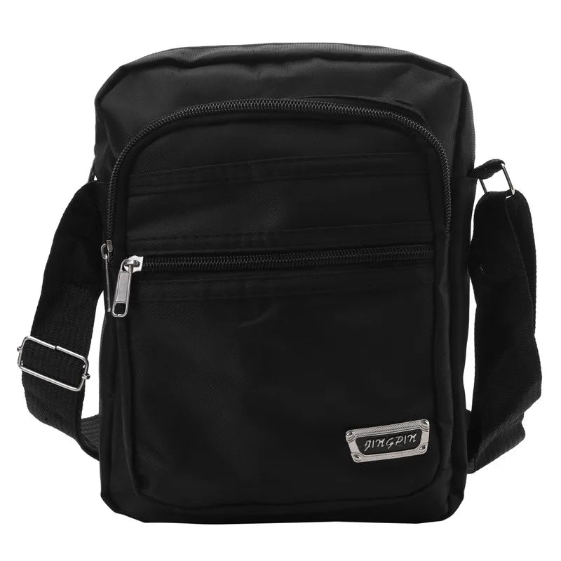 Men's Nylon Crossbody Shoulder Bag – Large Capacity Waterproof Business & Leisure Handbag