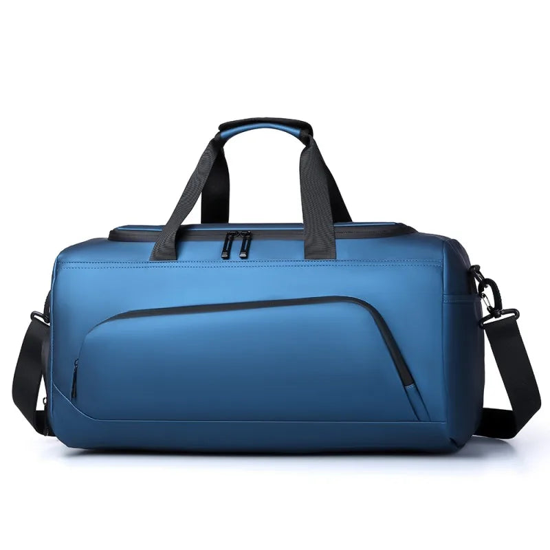 Large Capacity Sports Gym Duffel Bag – Multi-Compartment Travel Bag with Shoe Storage