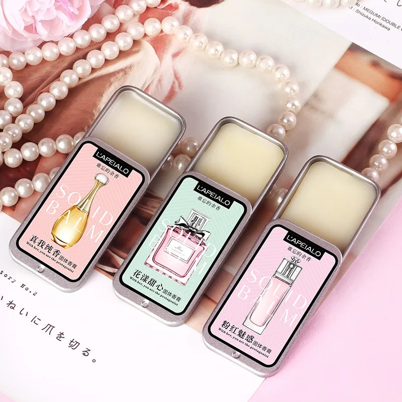 Jzah Women's Pheromone Solid Perfume Balm - Long Lasting Light Fragrance