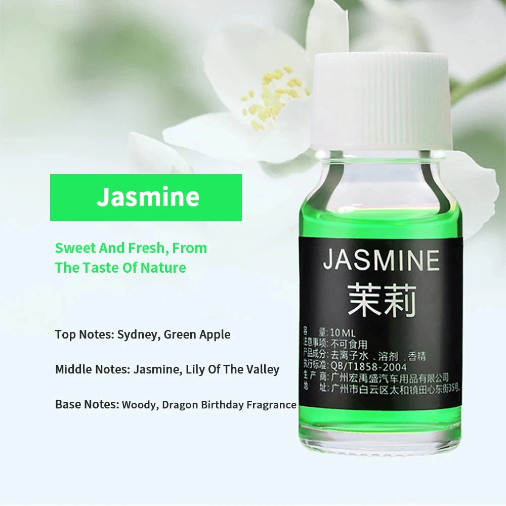 Jzah Shop Car Perfume Refill – Natural Essential Oil Air Freshener for Auto Aroma Diffuser
