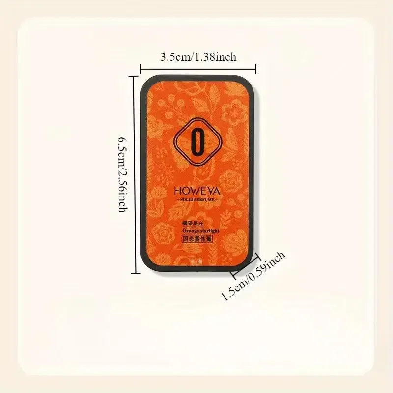 Jzah 4 Piece Solid Perfume Set - Floral & Fruity Scents