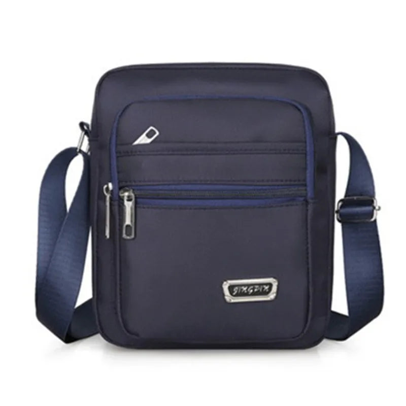 Men's Nylon Crossbody Shoulder Bag – Large Capacity Waterproof Business & Leisure Handbag